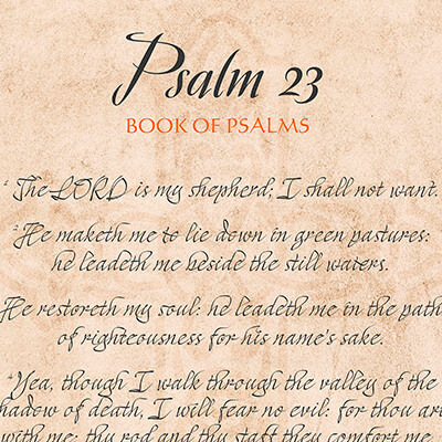 Psalm 23 Prayer | The Lord is My Shepherd
