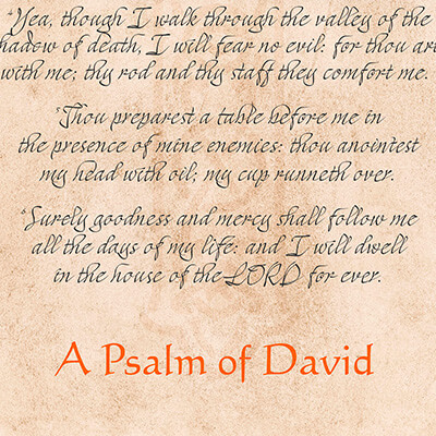 Psalm 23 Prayer | The Lord is My Shepherd