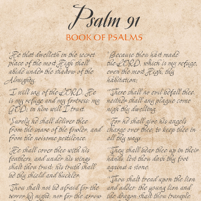 Psalm 91 Prayer | God's Promise of Protection and Comfort