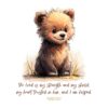 BEAR CUB LITTLE BLESSINGS nursery decor BEAR CUB LITTLE BLESSINGS nursery decor