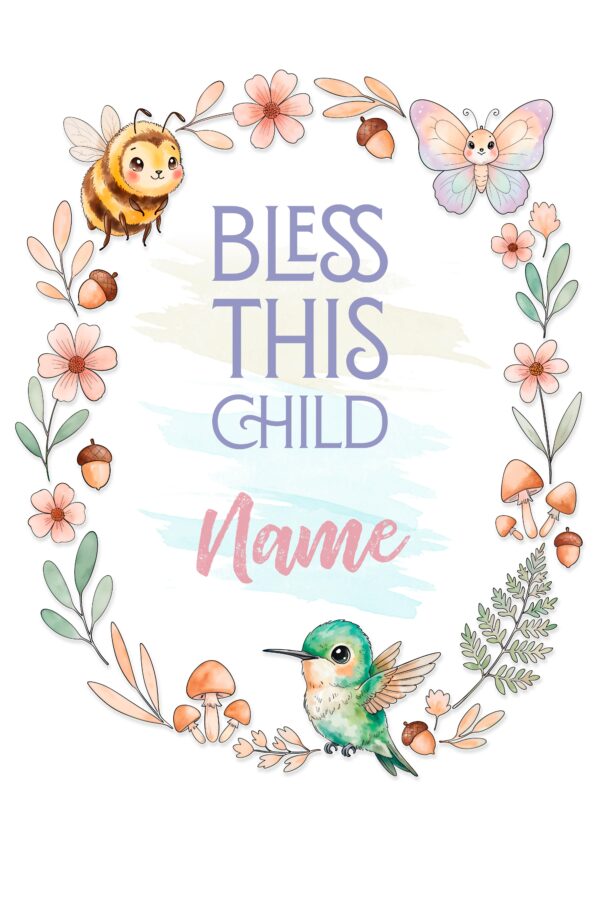 Little Blessings | Bless This Child (Personalised)
