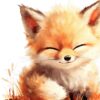 Little Blessings | Baby Fox (Psalm 4:8)